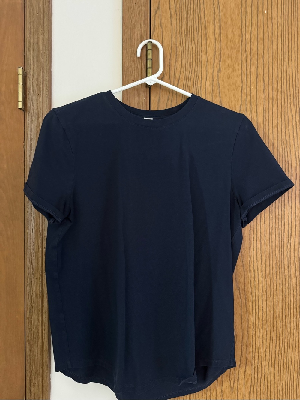 lululemon athletica Navy Short-Sleeve Crew Tee